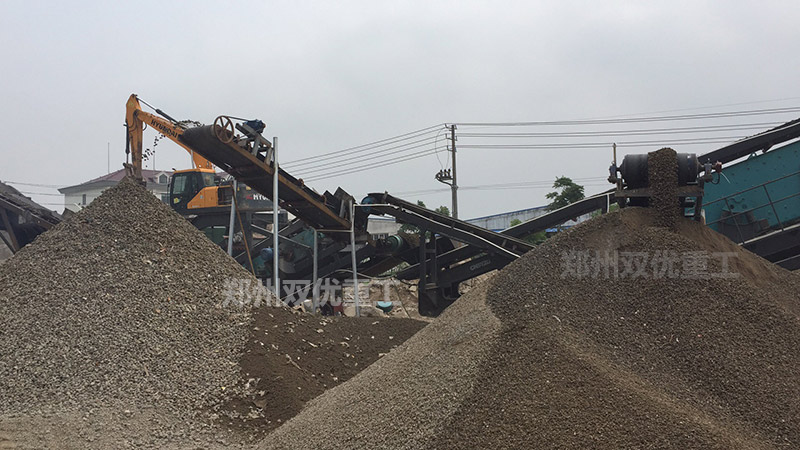 建筑混凝土生產機制砂現場圖片